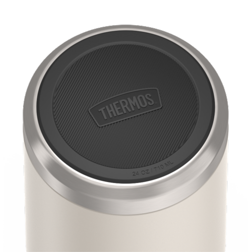 Thermos® Stainless Steel Food Jar with Spoon - Sandstone Perspective: top