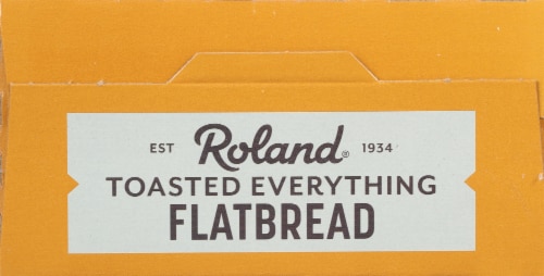 Roland Toasted Everything Flatbread Perspective: top