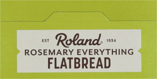 Roland® Rosemary Everything Flat Bread Perspective: top