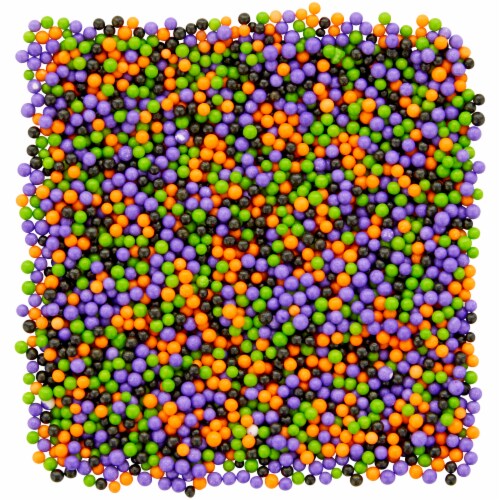 Holiday Home Halloween Nonpareils Sprinkles Perspective: top