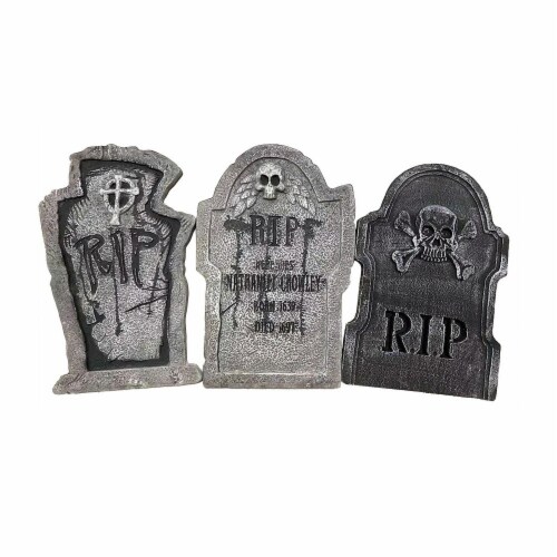 Holiday Home Foam Tombstones - Assorted Perspective: top