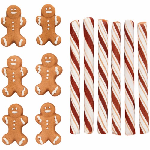 Holiday Home Cocoa Trimming Gingerbread Kit Perspective: top