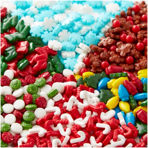 Holiday Home Holiday Shaped Sprinkles Perspective: top