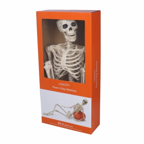 Holiday Home® Pose-N-Stay Skeleton - Cream Perspective: top
