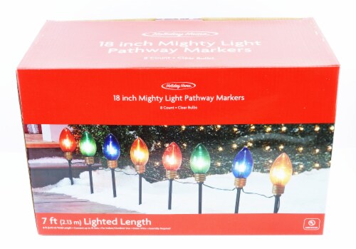Holiday Home® Ornament Pathway Markers Decor - 8 Pack Perspective: top