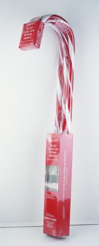 Holiday Home Candy Cane Pathway Markers - 3 Pack Perspective: top