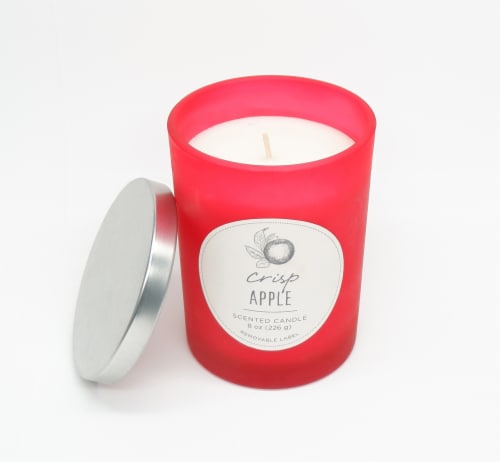HD Designs Jar Candle Crisp Apple Perspective: top