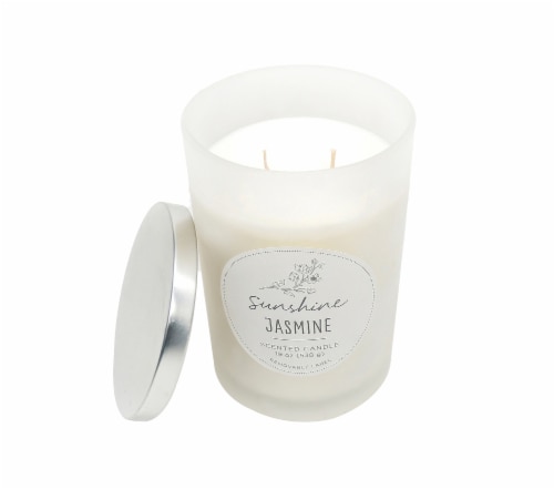 HD Designs Jar Candle - Sunshine Jasmine Perspective: top