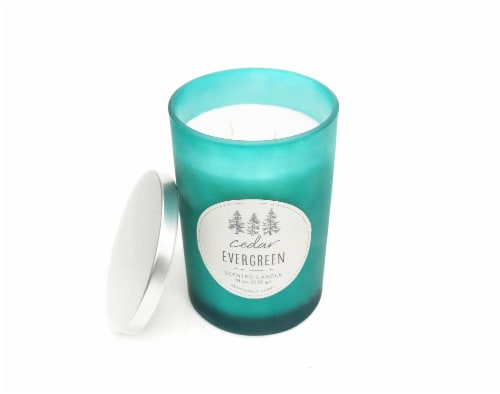 HD Designs Jar Candle- Cedar Evergreen Perspective: top