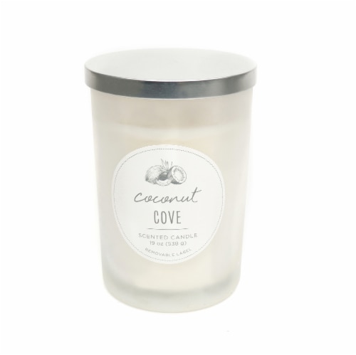 HD Designs Jar Candle Coconut Cove Perspective: top