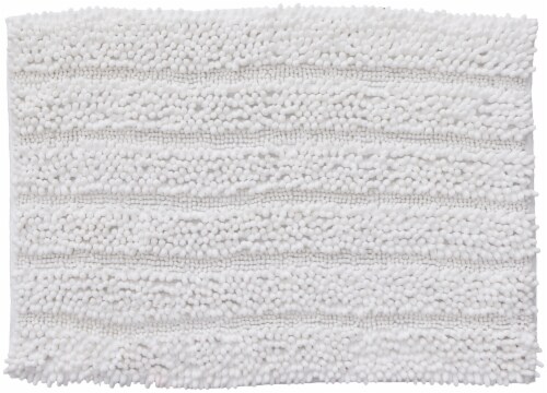 Everyday Living White Noodle Rug Perspective: top