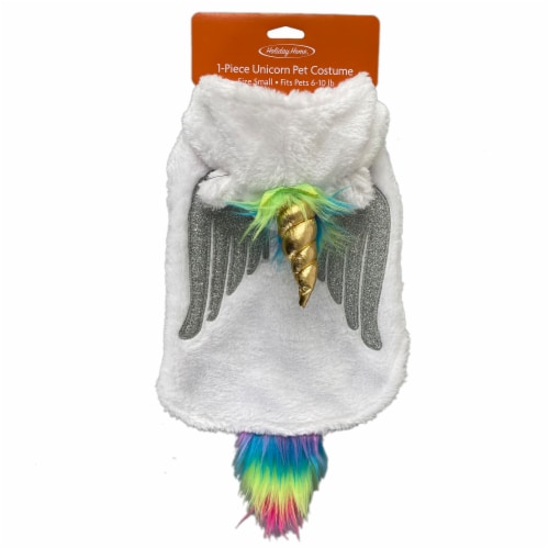 Holiday Home Unicorn Small Pet Costume Perspective: top