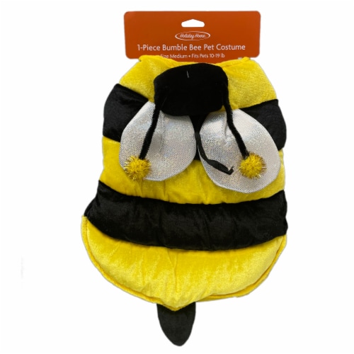 Holiday Home Medium Bumble Bee Pet Costume Perspective: top