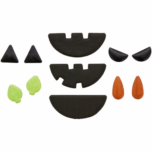 Holiday Home™ Pumpkin Face Baking Decor Kit Perspective: top