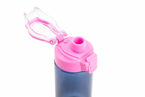 Everyday Living Hydration Bottle - Dark Blue Perspective: top