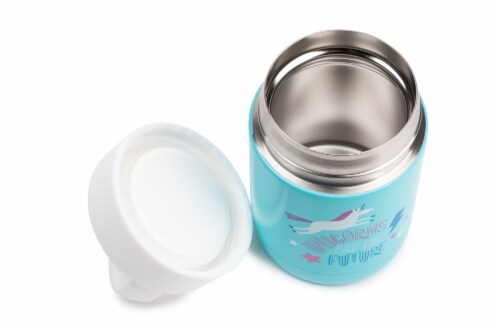 Brumis Unicorns Are The Future Food Jar - Blue Perspective: top