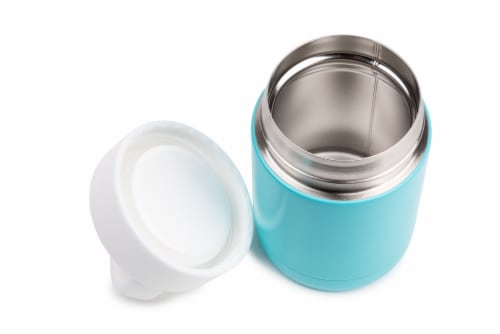 Everyday Living Food Storage Container - Light Blue/White Perspective: top