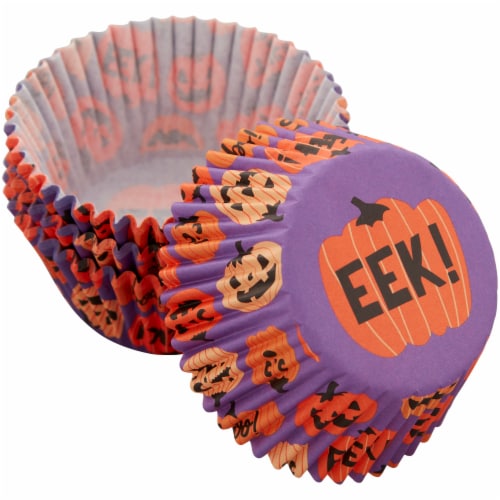Holiday Home™ Cupcake Liners - Pumpkins Perspective: top
