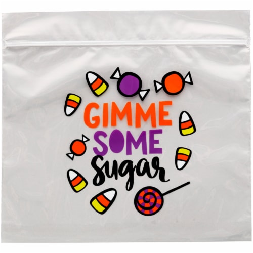 Holiday Home Gimme Some Sugar Resealable Bag Perspective: top
