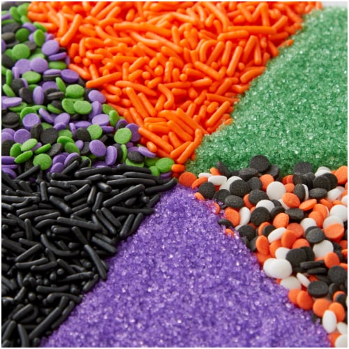 Holiday Home™ Halloween 6-Cell Brights Mix Sprinkles Perspective: top