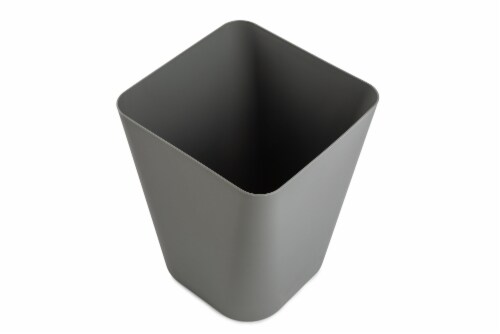 Everyday Living Wastebasket - Gray Perspective: top