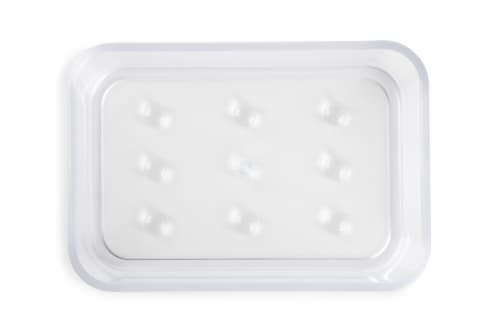 Everyday Living Soap Dish - Clear Perspective: top