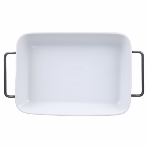 Dash of That Rectangle Baker with Metal Rack Perspective: top