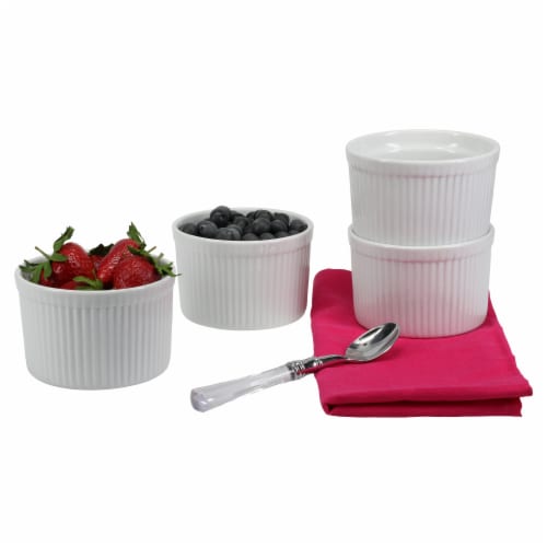 Dash of That™ Tall Souffle Dish - White Perspective: top