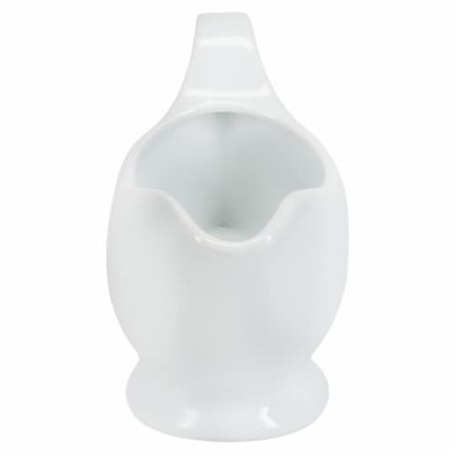 Dash of That™ Gravy Boat - White Perspective: top