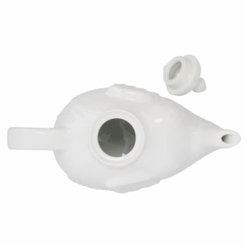 Dash of That Elephant Teapot - White Perspective: top