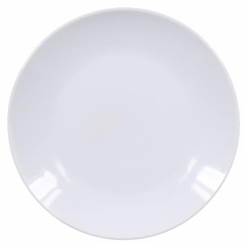 Dash of That™ Coupe Salad Plate - White Perspective: top
