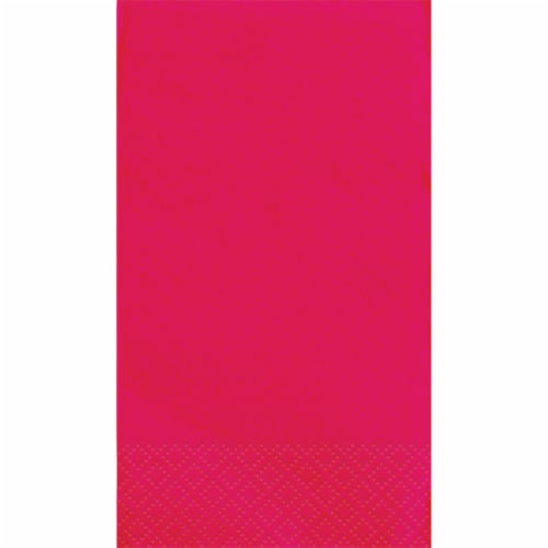 Kroger® Entertainment Essentials Pink Guest Paper Napkins Perspective: top