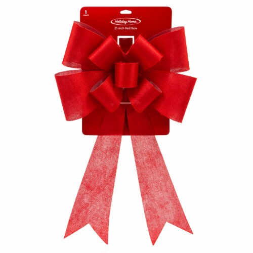 Holiday Home Bow - Red Perspective: top