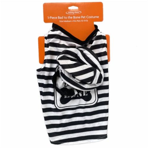 Holiday Home® Medium Bad to the Bone Pet Costume Perspective: top