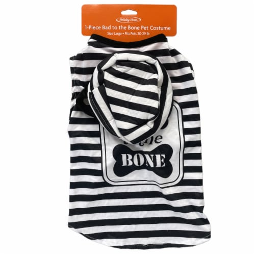Holiday Home® Large Bad to the Bone Pet Costume Perspective: top
