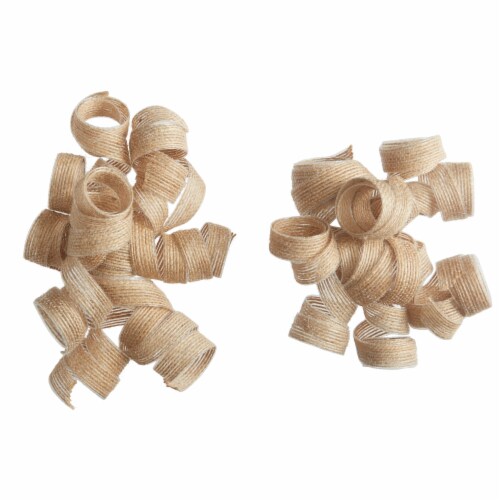 Holiday Home® Comfort & Joy Curl Swirl Gift Bows Perspective: top