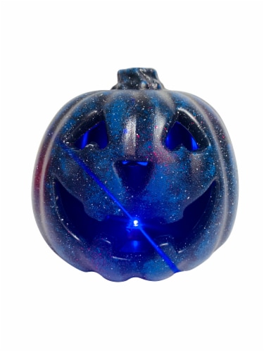 Holiday Home® Light Up Galaxy Pumpkin Decoration Perspective: top