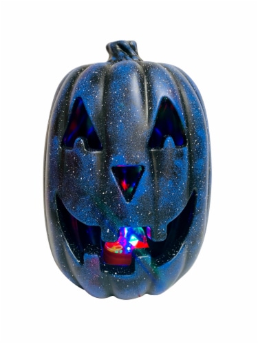 Holiday Home® Light Up Galaxy Pumpkin Perspective: top