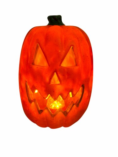 Holiday Home® Light Up Antique Pumpkin Decoration Perspective: top