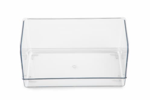 Everyday Living Rectangle Stackable Storage Bin - Clear Perspective: top