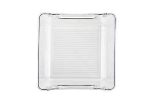 Everyday Living Square Storage Bin - Clear Perspective: top