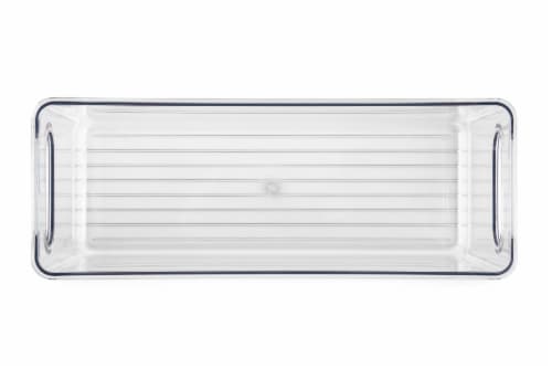 Everyday Living Tall Storage Bin - Clear Perspective: top