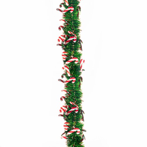Holiday Home® Garland - Red/Green/Silver Perspective: top