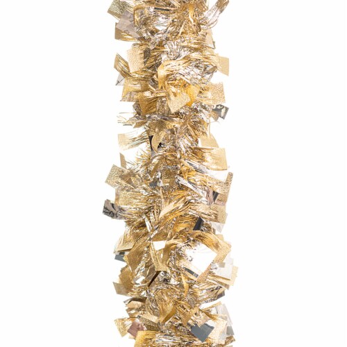 Holiday Home® Garland - Gold w/Metallic Silver Perspective: top