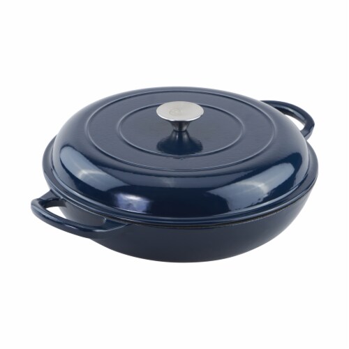 Dash of That Braiser Cookware Blue Perspective: top