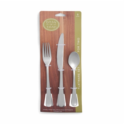 Dash of That® Teaspoon Set Perspective: top
