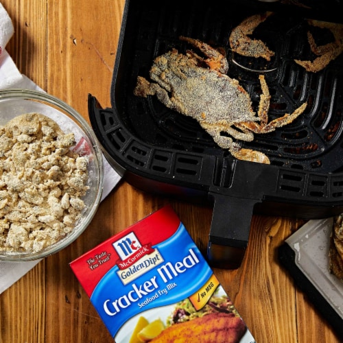 McCormick Golden Dipt Cracker Meal Seafood Fry Mix Perspective: top