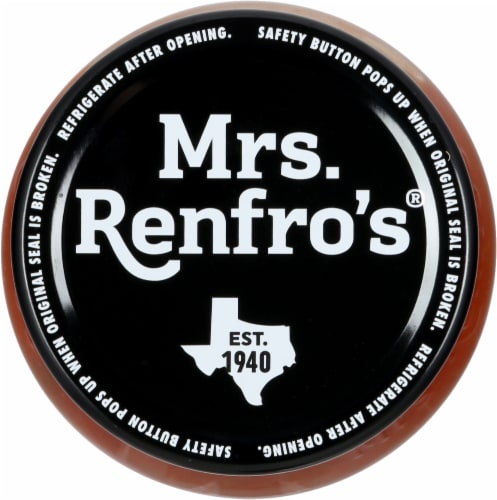 Mrs. Renfro's® Smoky Medium Roasted Salsa Perspective: top