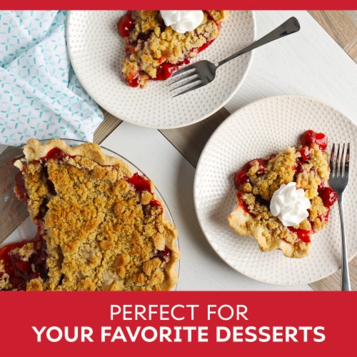 Duncan Hines Comstock No Sugar Added Cherry Pie Filling And Topping Perspective: top
