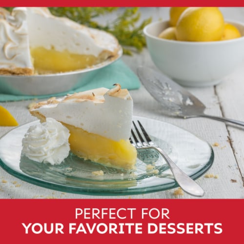 Duncan Hines Comstock Original Lemon Crème Pie Filling And Topping Perspective: top